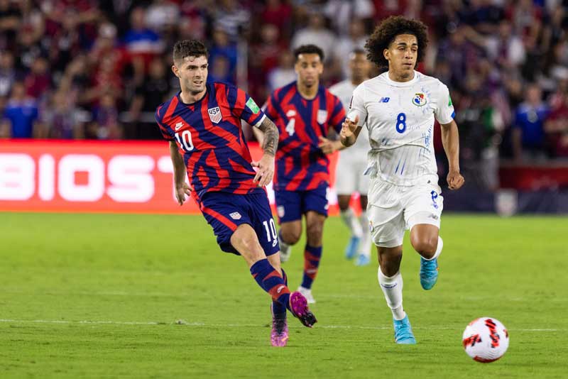 The U.S. Men’s National Team defeated Panama 5-1 at Exploria Stadium  in Orlando, Fla., in a 2022 FIFA World Cup Qualifier match in March.