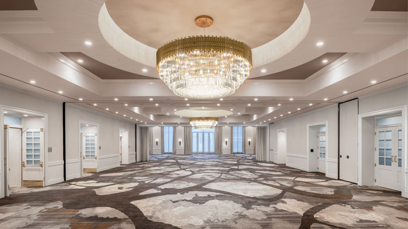 The InterContinental Hotel New Orleans recently completed a $3.5 million renovation to its third-floor meeting space and La Salle Ballroom.  