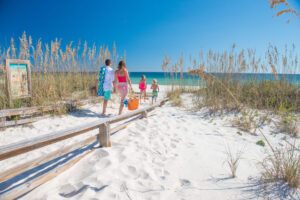 Courtesy Visit Pensacola The beaches of Florida are among the best in the world, enticing attendees to bring the family and providing an opportunity for a CSR beach cleanup project.