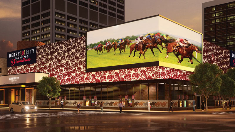 Courtesy Derby City Gaming An exterior shot of Derby City Gaming in Louisville, Ky.