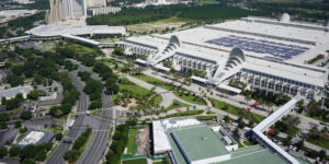 ConventionSouth file photo An aerial shot of the Orange County Convention Center in Orlando, Fla.