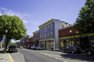 Courtesy West Virginia Tourism The Downtown Historic District of Martinsburg, W. Va.