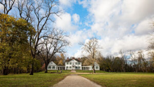 Courtesy West Virginia Tourism A stately mansion at Blennerhasset Island on the Ohio River.