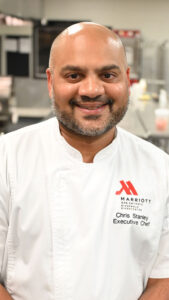 A photo of Chris Stanley, new executive chef at the San Antonio Marriott Rivercenter on the River Walk and San Antonio Marriott Riverwalk. 