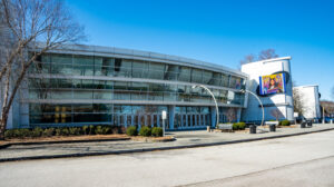 The Georgia International Convention Center offers 150,000 square feet of exhibition space.