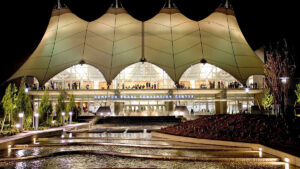 The exterior of Hampton Roads Convention Center.