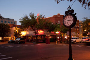Courtesy Main Street El Dorado A nighttime shot of El Dorado, Ark.